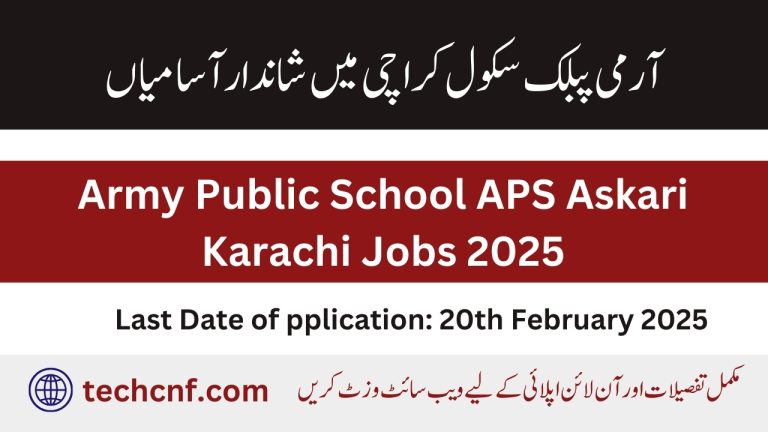 APS Karachi jobs 2025