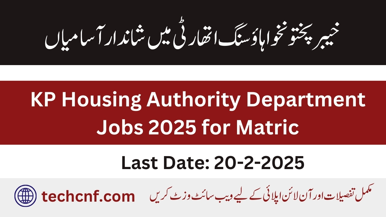 KP Housing Authority Jobs 2025