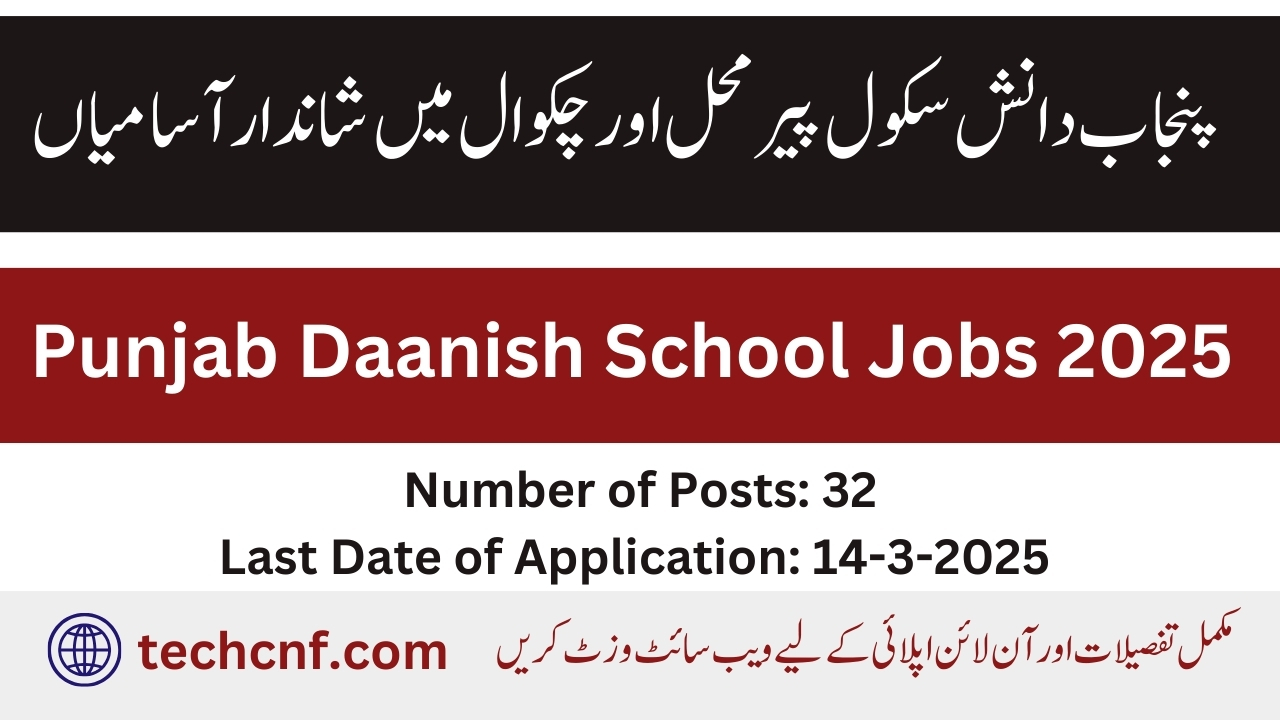 PDS Pir Mahal & Chakwal Jobs 2025